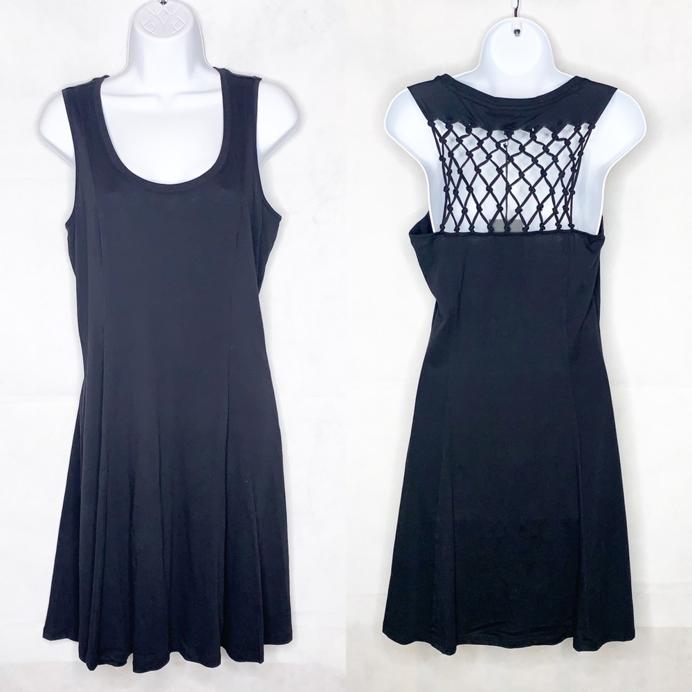 ROCK & REPUBLIC Black Swing Dress M NWT - Picture 1 of 8